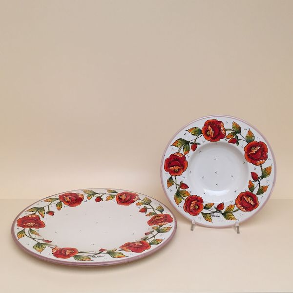 SET OF DINNER PLATES/CHARGERS CM.32D.